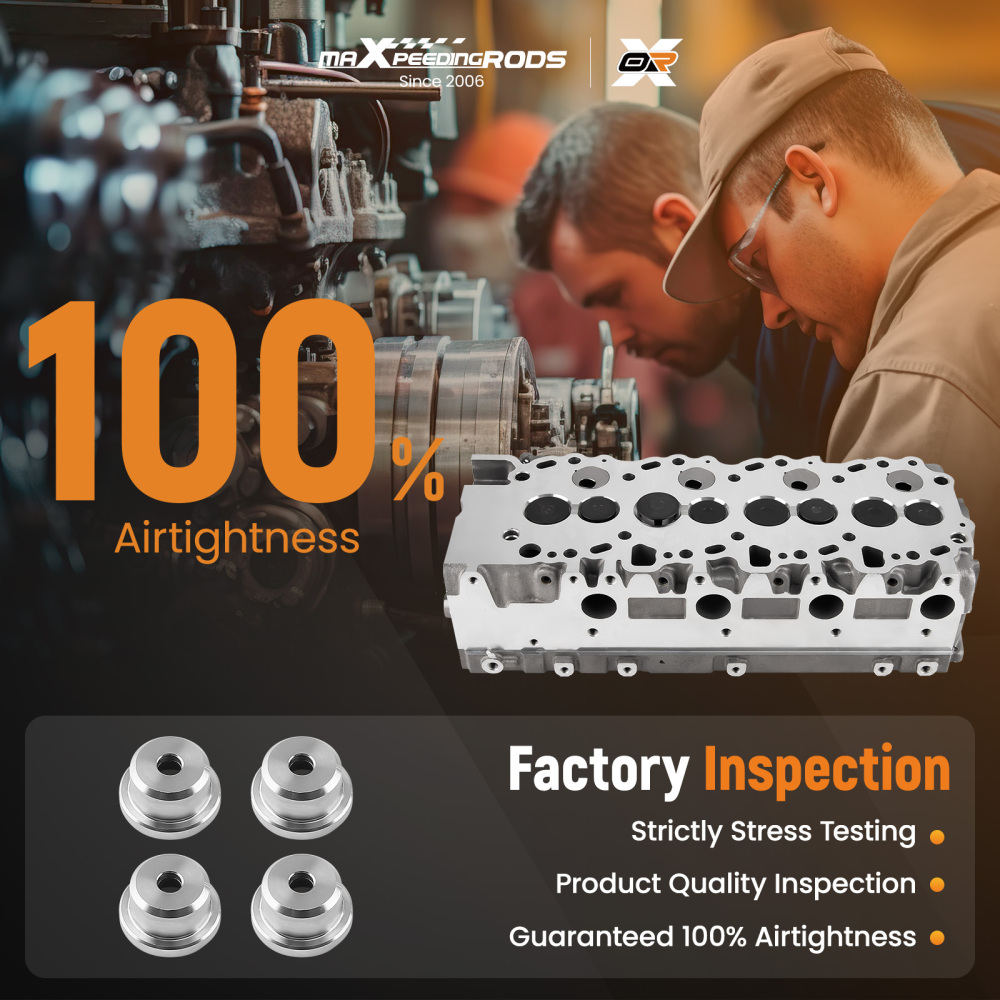 Cylinder Head compatible for Toyota 4Runner Hilux Prado compatible for Land Cruiser 1KZ-T 1KZ-TE Aluminum