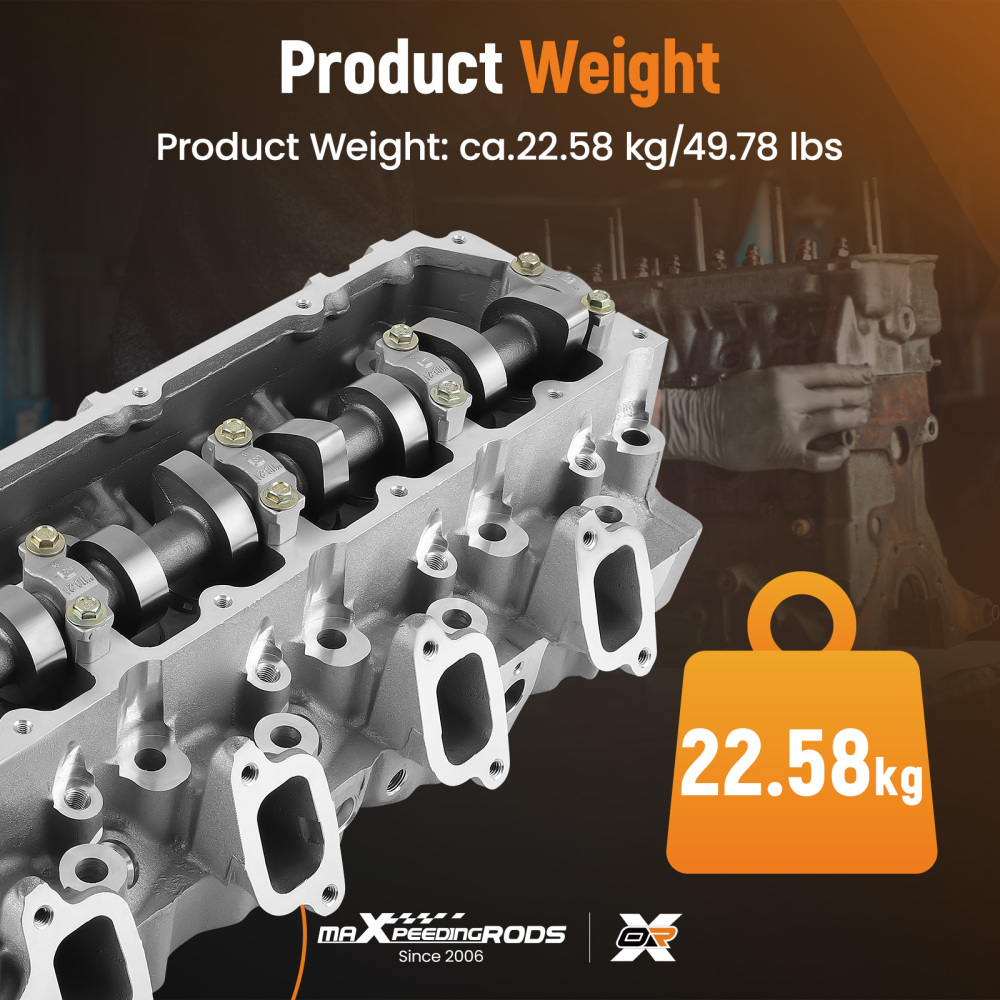 Cylinder Head compatible for Toyota 4Runner Hilux Prado compatible for Land Cruiser 1KZ-T 1KZ-TE Aluminum