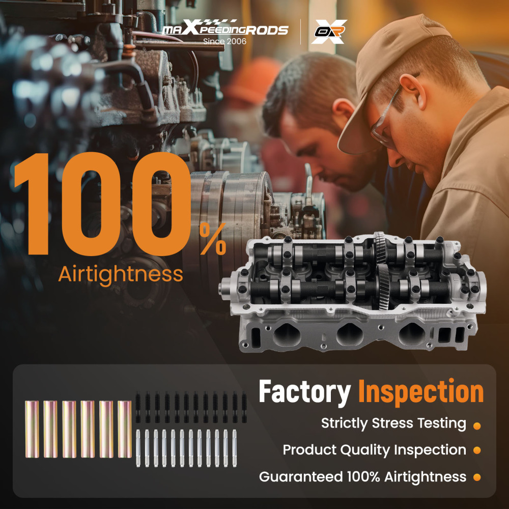 LeftRight Cylinder Head Assembly compatible for Toyota 4runner Tacoma 3.4L V6 DOHC 5VZFE