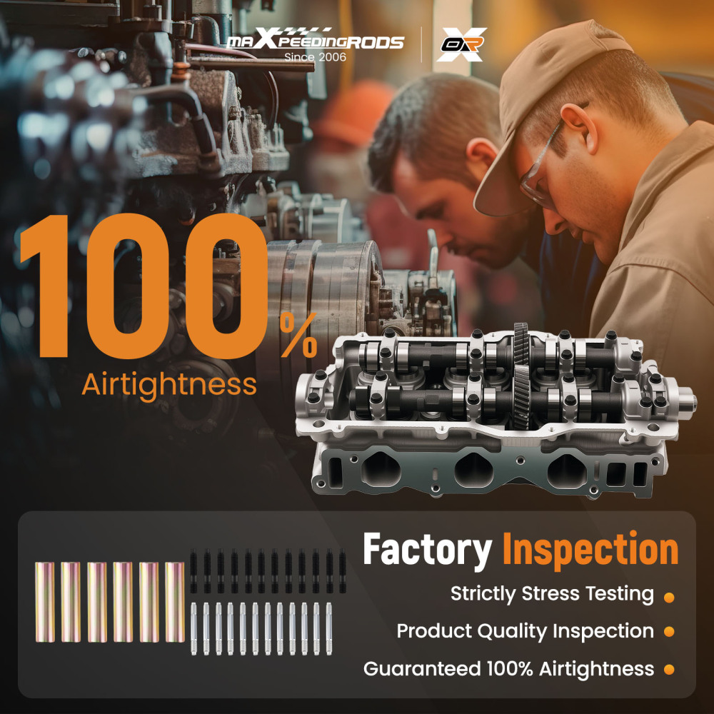 5VZFE Cylinder Head L+R compatible for Toyota T100 compatible for Tacoma 4runner Tundra 3.4L V6 DOHC 95-04