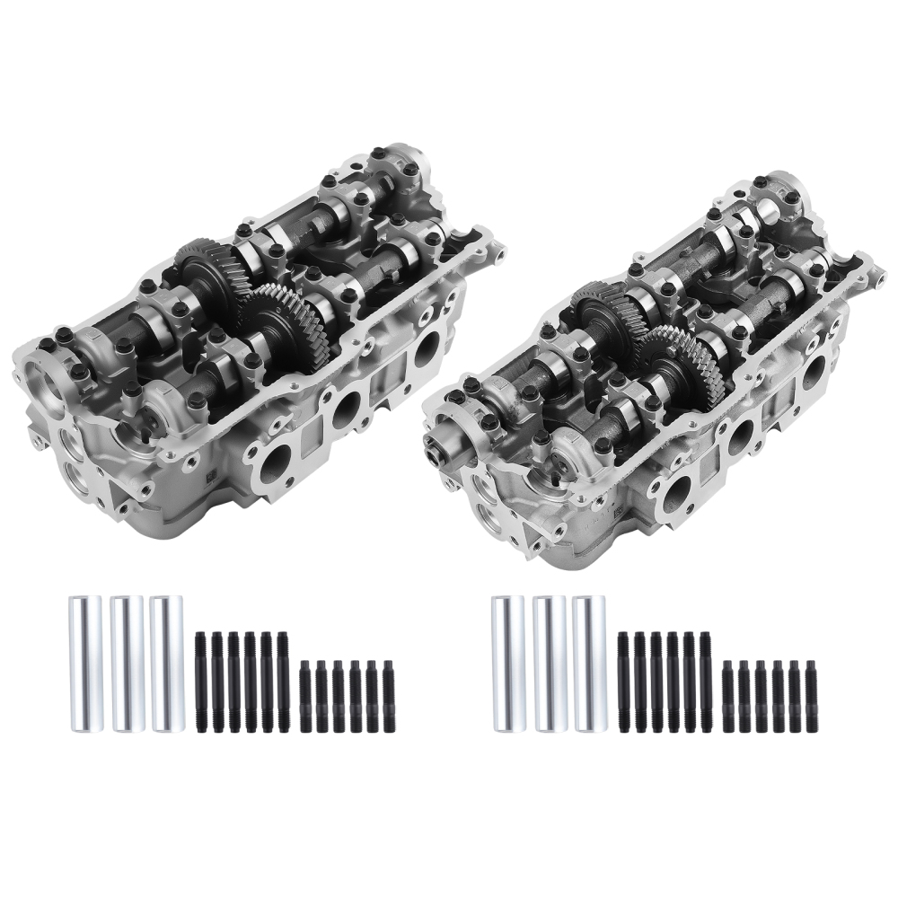 LeftRight Cylinder Head Assembly compatible for Toyota 4runner Tacoma 3.4L V6 DOHC 5VZFE