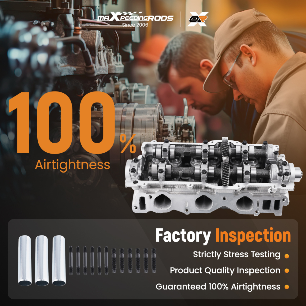 LeftRight Cylinder Head Assembly compatible for Toyota 4runner Tacoma 3.4L V6 DOHC 5VZFE