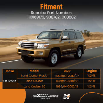 Assembled cylinder head compatible for Toyota Land Cruiser 1KZ-TE Prado Hilux KZJ120 908782