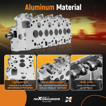 Assembled cylinder head compatible for Toyota Land Cruiser 1KZ-TE Prado Hilux KZJ120 908782