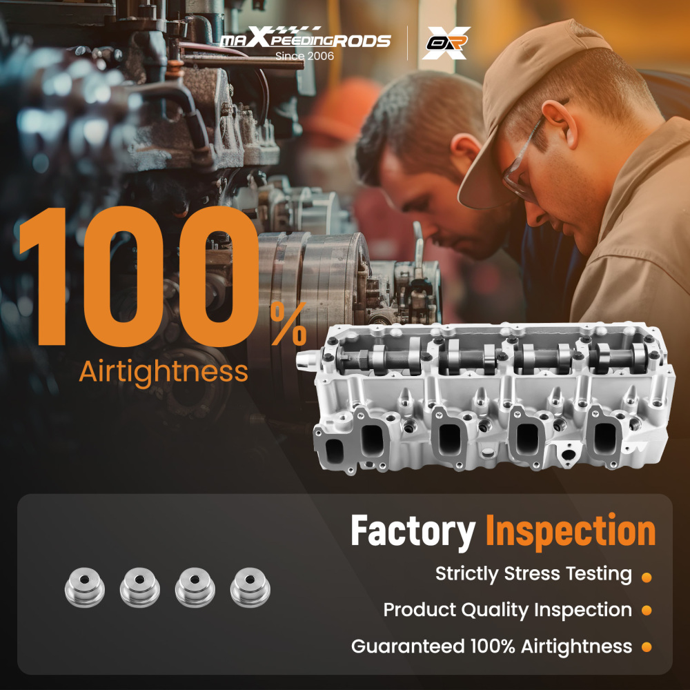 Assembled cylinder head compatible for Toyota Land Cruiser 1KZ-TE Prado Hilux KZJ120 908782