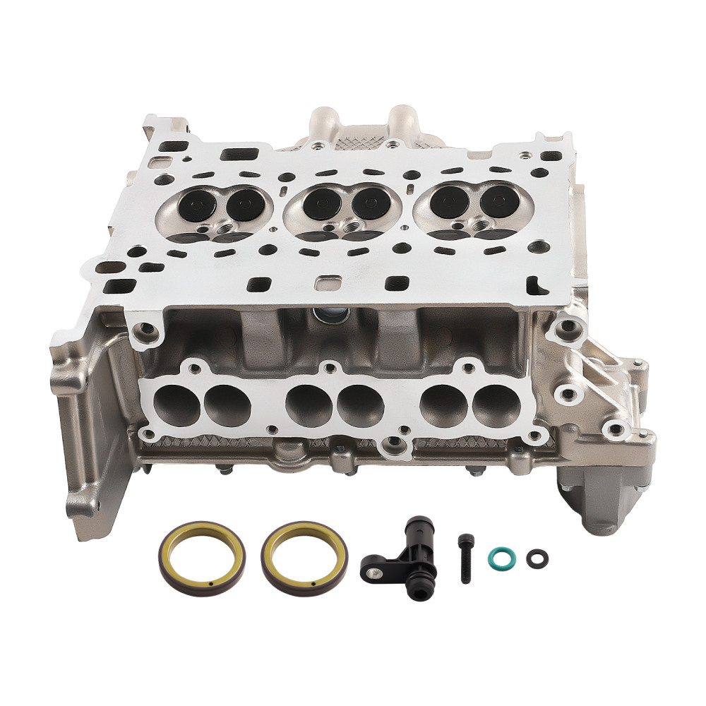 Complete Engine Cylinder Head Assembly compatible for Ford Focus 2015-2018 1.0L CM5Z-6049-E