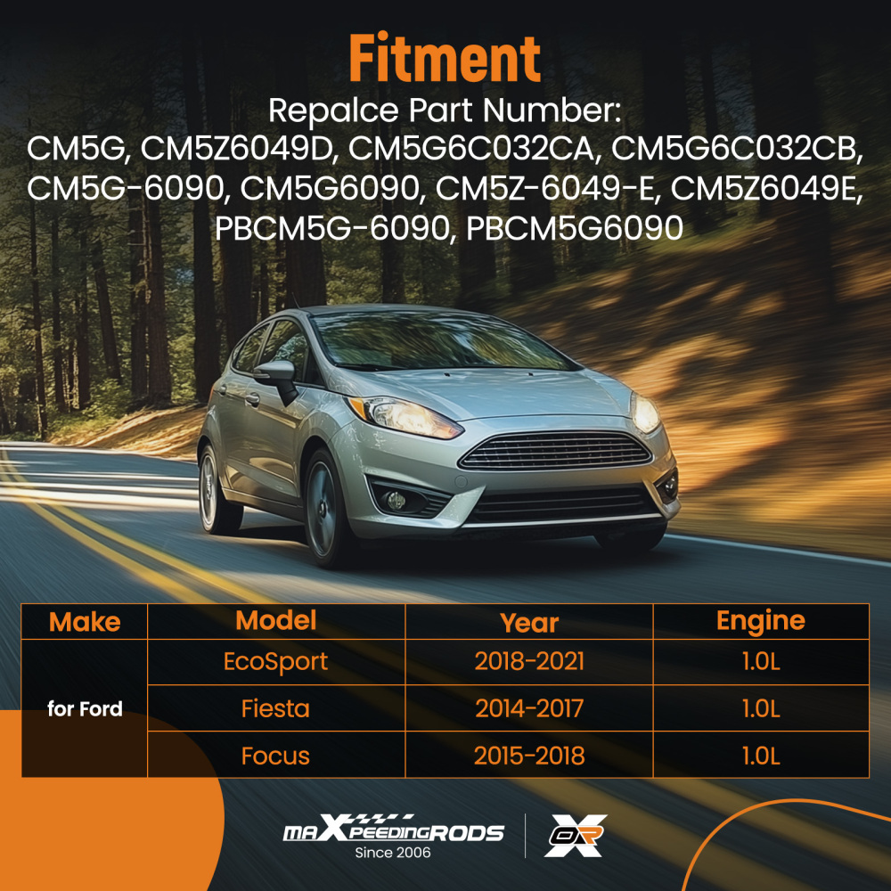 Complete Engine Cylinder Head Assembly compatible for Ford Focus 2015-2018 1.0L CM5Z-6049-E