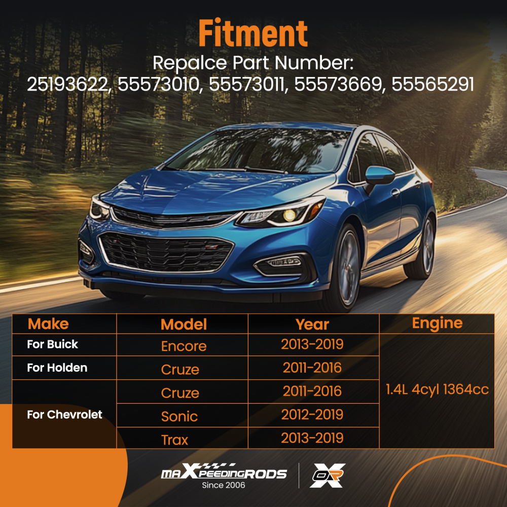 Cylinder Head Assembly compatible for Holden Chevrolet Cruze Sonic 1.4L 55573011 55573669