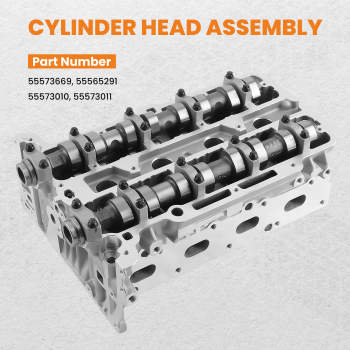 Cylinder Head Assembly compatible for Chevrolet Cruze Sonic Trax compatible for Buick Encore 1.4L Turbo