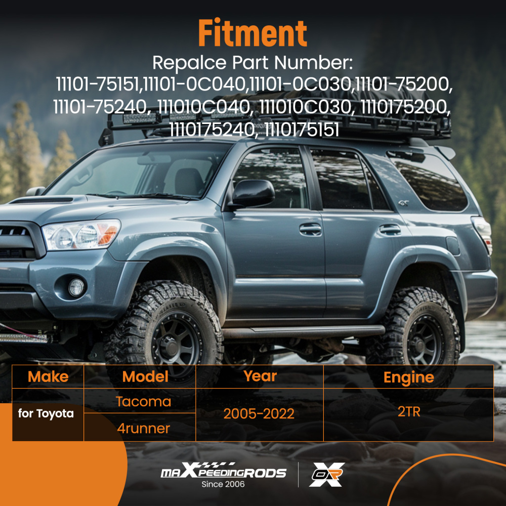 Complete Cylinder Head compatible for Toyota Tacoma Toyota 4Runner 2TR-FE 2.7L 2005-2022