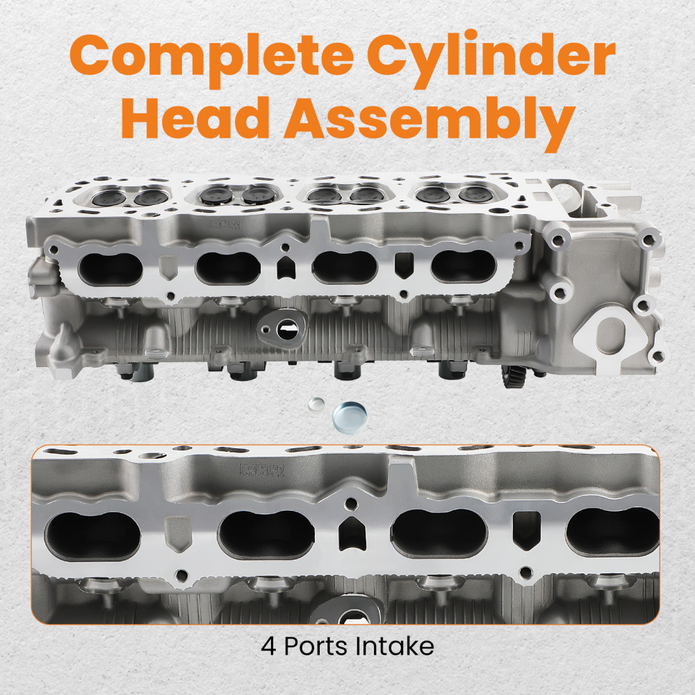 Cylinder Head compatible for Toyota Tacoma 2.4L 2.7L 2RZFE 3RZFE 2001-2004 11101-79266