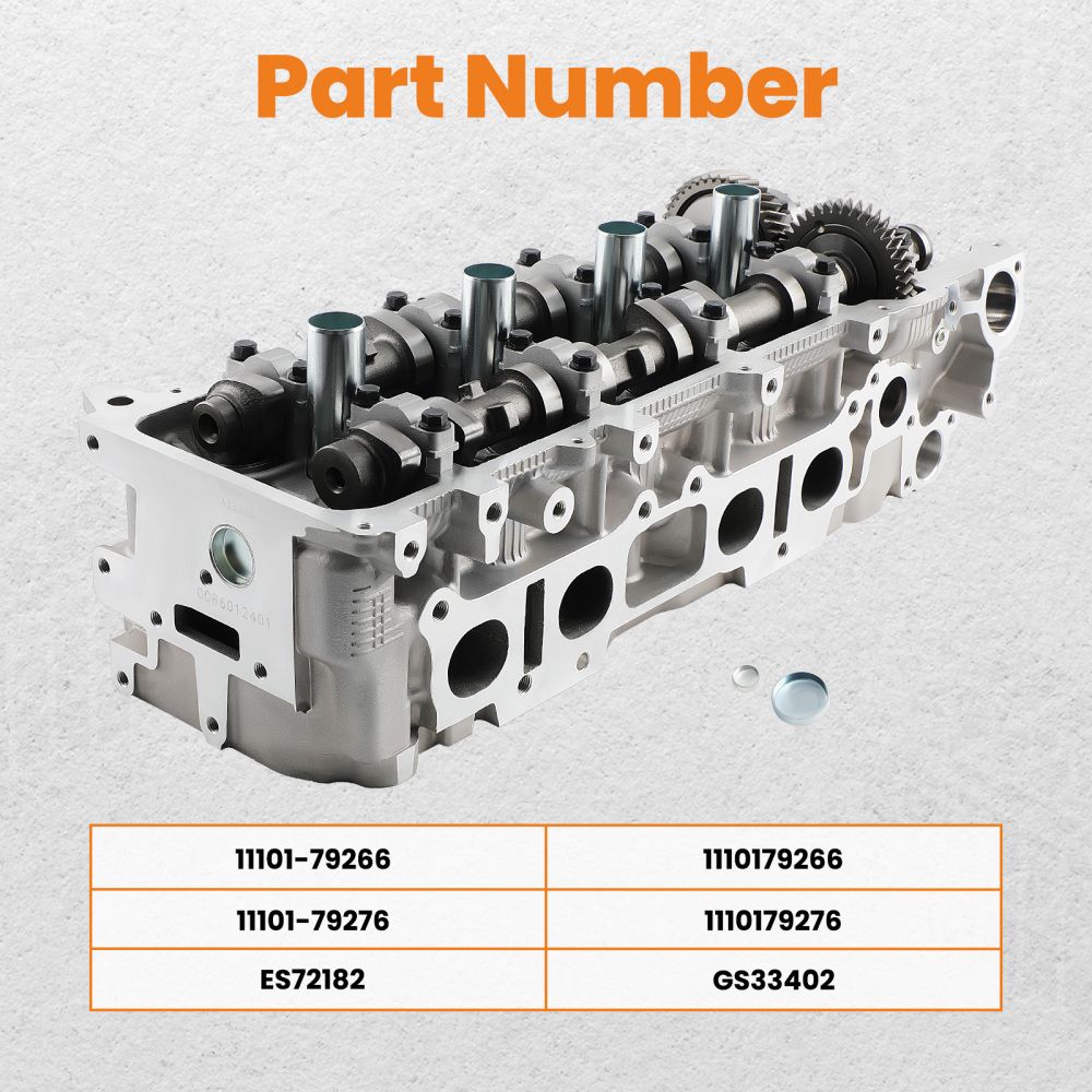 Cylinder Head compatible for Toyota Tacoma 2.4L 2.7L 2RZFE 3RZFE 2001-2004 11101-79266