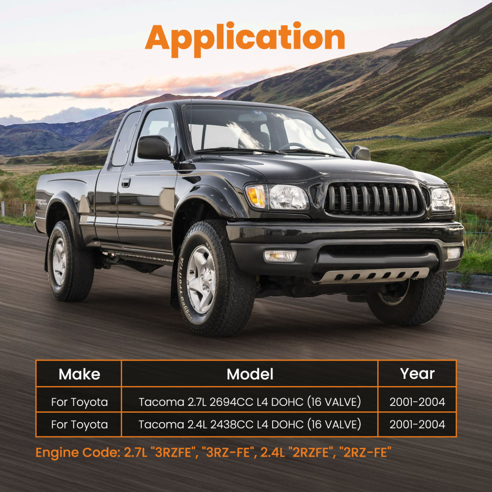 Cylinder Head compatible for Toyota Tacoma 2.4L 2.7L 2RZFE 3RZFE 2001-2004 11101-79266