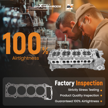 Full Cylinder Head w/Bolts compatible for Toyota Hilux compatible for LandCruiser Prado 2.7L 3RZ-FE 8 port