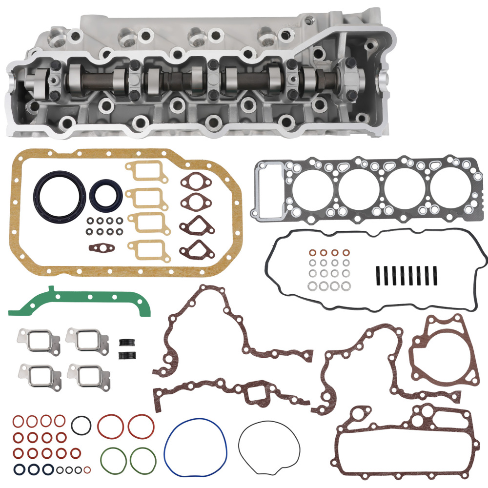 Cylinder Head Assembly + Gasket Kit + Bolts compatible for Mitsubishi Pajero 2.8 TD 4M40-T