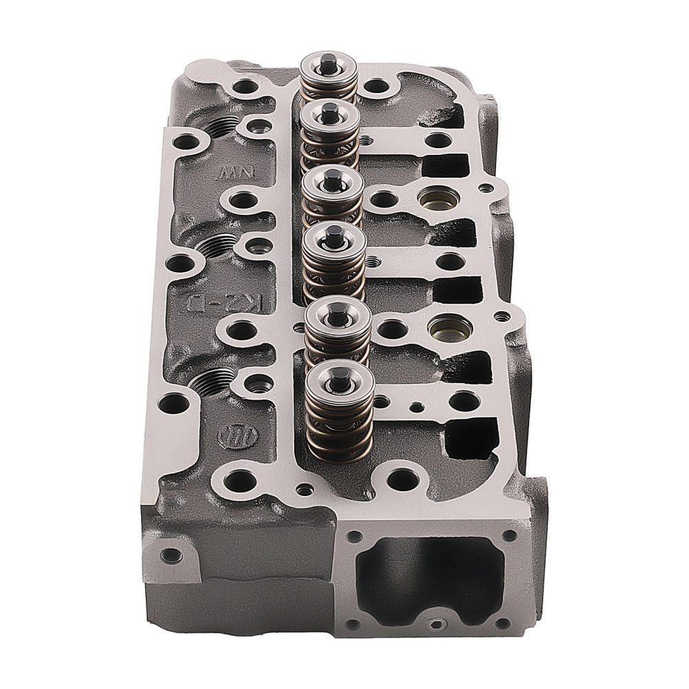 Complete Engine Cylinder Head w/ Valves compatible for Kubota D1305 FZ2400 F3060 F3060-R