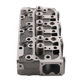 Complete Engine Cylinder Head w/ Valves compatible for Kubota D1305 FZ2400 F3060 F3060-R