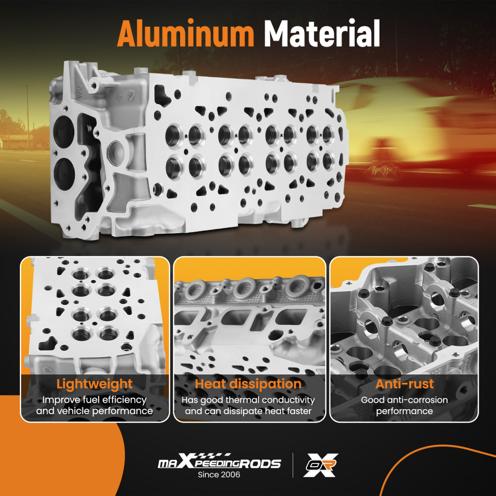 YD25 2.5L Cylinder Head compatible for Nissan Navara D40 D22 Pathfinder R51 11039-EB30A