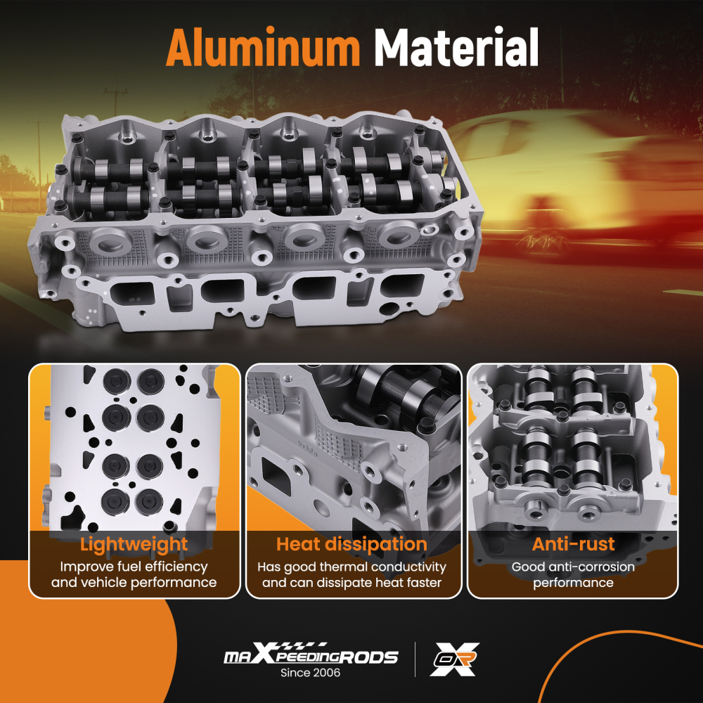 COMPLETE CYLINDER HEAD 908510 compatible for NISSAN NAVARA D40 PATHFINDER R51 YD25 2.5 DCI