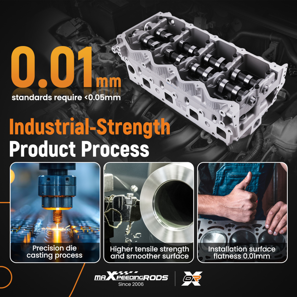 COMPLETE CYLINDER HEAD 908510 compatible for NISSAN NAVARA D40 PATHFINDER R51 YD25 2.5 DCI