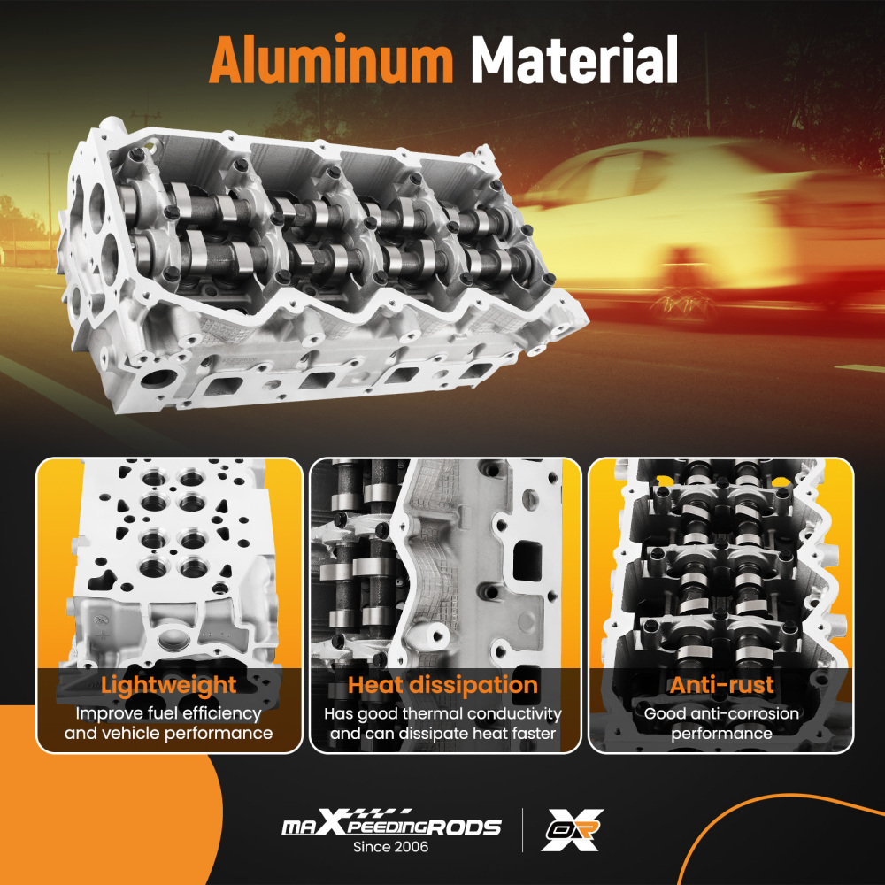 YD25 Complete Cylinder Head compatible for Nissan Navara D40 D22 Pathfinder R51 11039EB30A