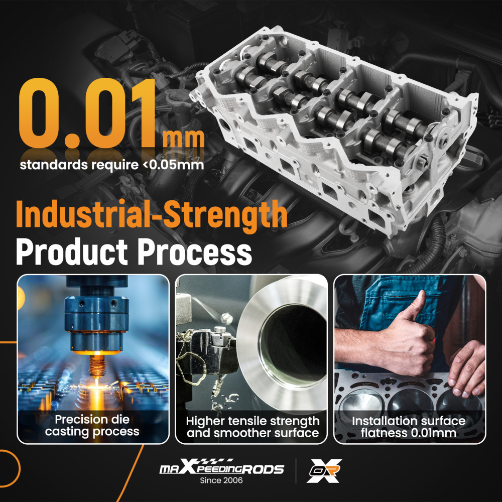 YD25 Complete Cylinder Head compatible for Nissan Navara D40 D22 Pathfinder R51 11039EB30A