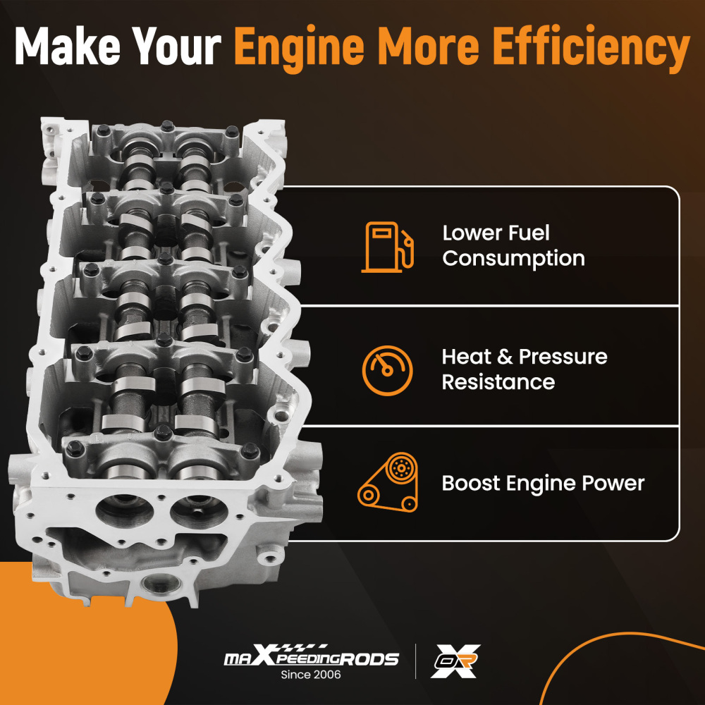YD25 Complete Cylinder Head compatible for Nissan Navara D40 D22 Pathfinder R51 11039EB30A