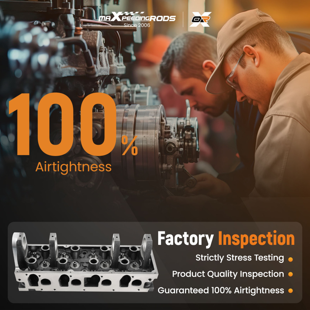 1x Bare Cylinder Head EHF140-3 compatible for Ford Ranger 2.3L VIN A 1996-1997 2.5L VIN C