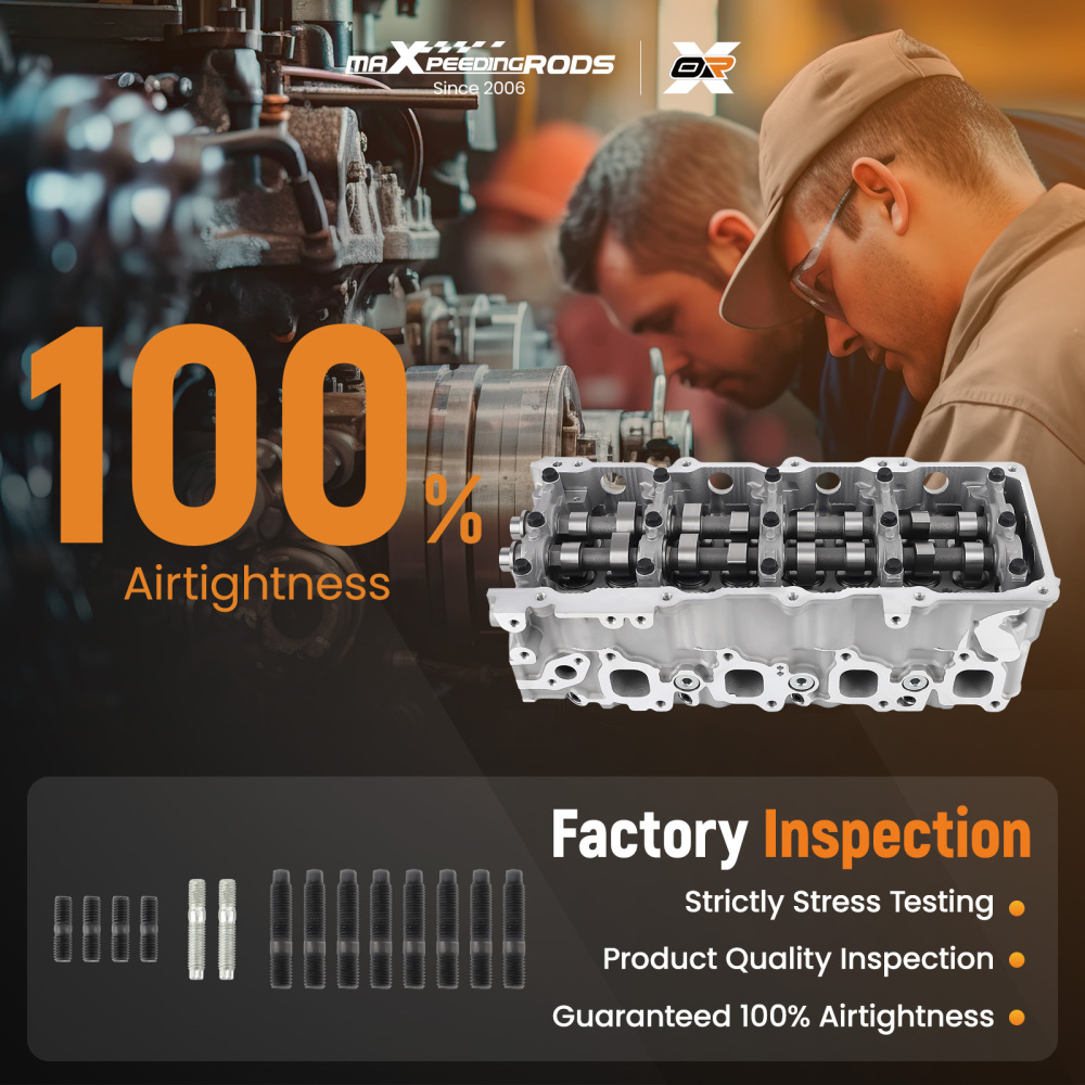 Complete Cylinder Head Assembled compatible for Nissan ZD30 Navara D22 ZD30DDTI compatible for Patrol AU