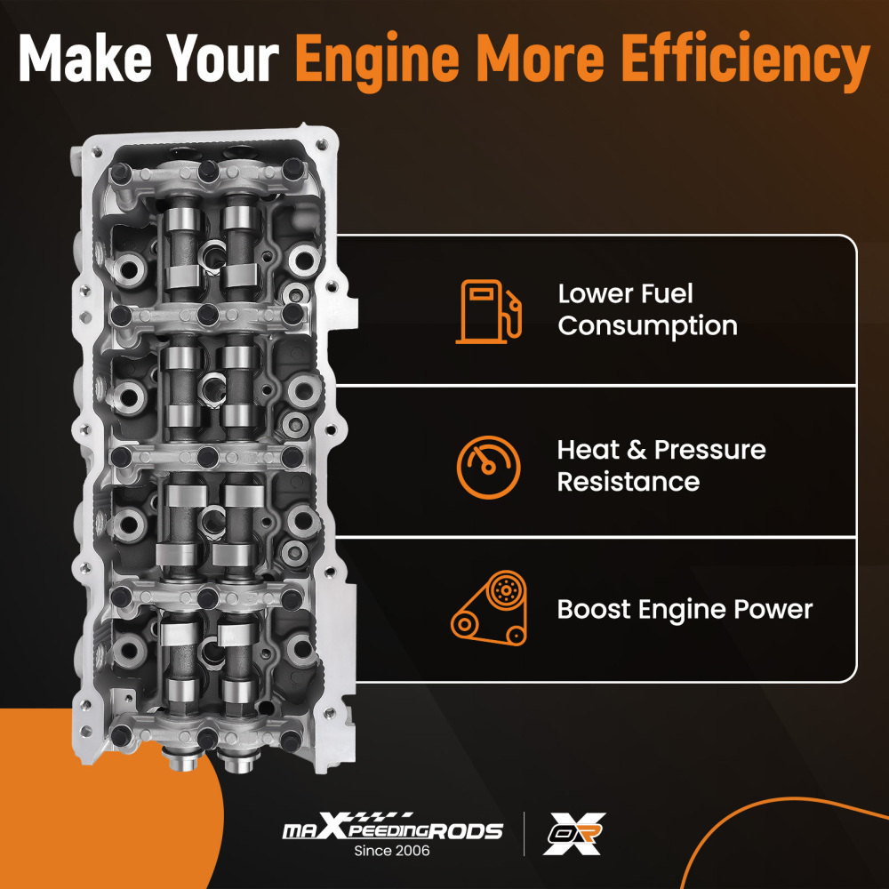Complete Cylinder Head Assembled compatible for Nissan ZD30 Navara D22 ZD30DDTI compatible for Patrol AU
