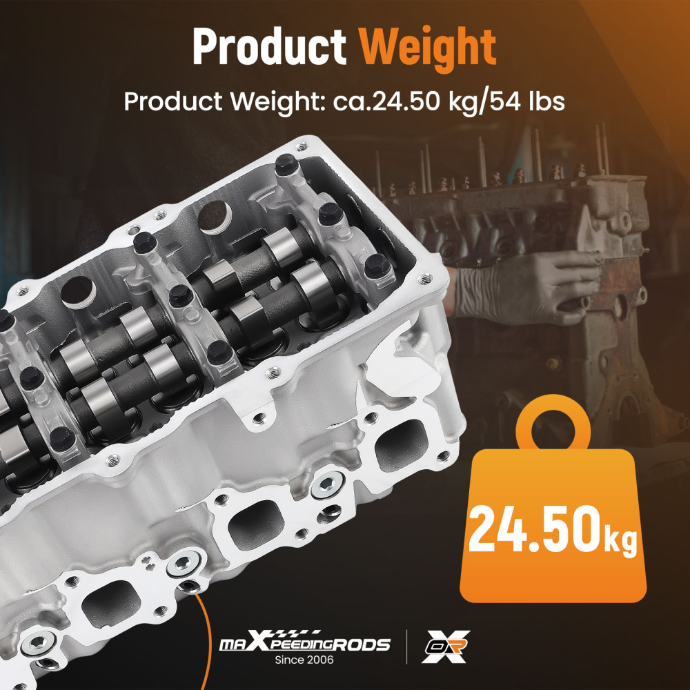 Complete Cylinder Head Assembled compatible for Nissan ZD30 Navara D22 ZD30DDTI compatible for Patrol AU