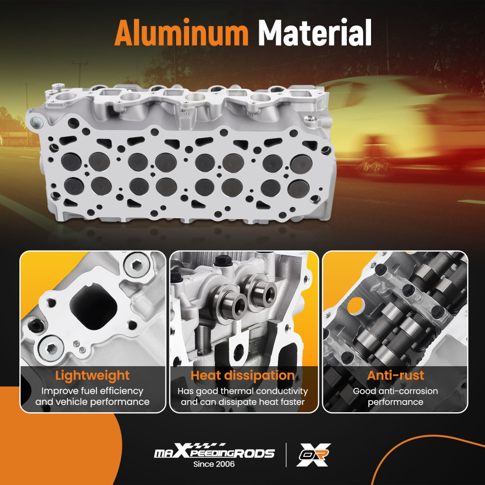 Cylinder Head compatible for Nissan ZD30 Navara D22 ZD30 compatible for Patrol Y61 GU 2953cc 11039VC101