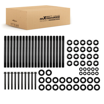 Black Oxide Head Stud Kit compatible for Ford F-250/F-350 6.4L Diesel 2008-2010 250-4203