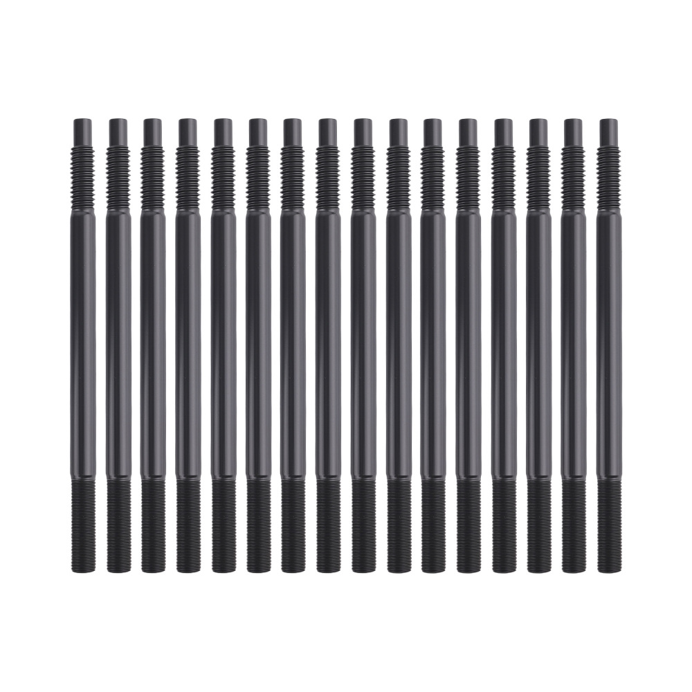 12-Point Cylinder Gasket Head Stud Kit Bolts Nut compatible for Chevy Camaro Silverado