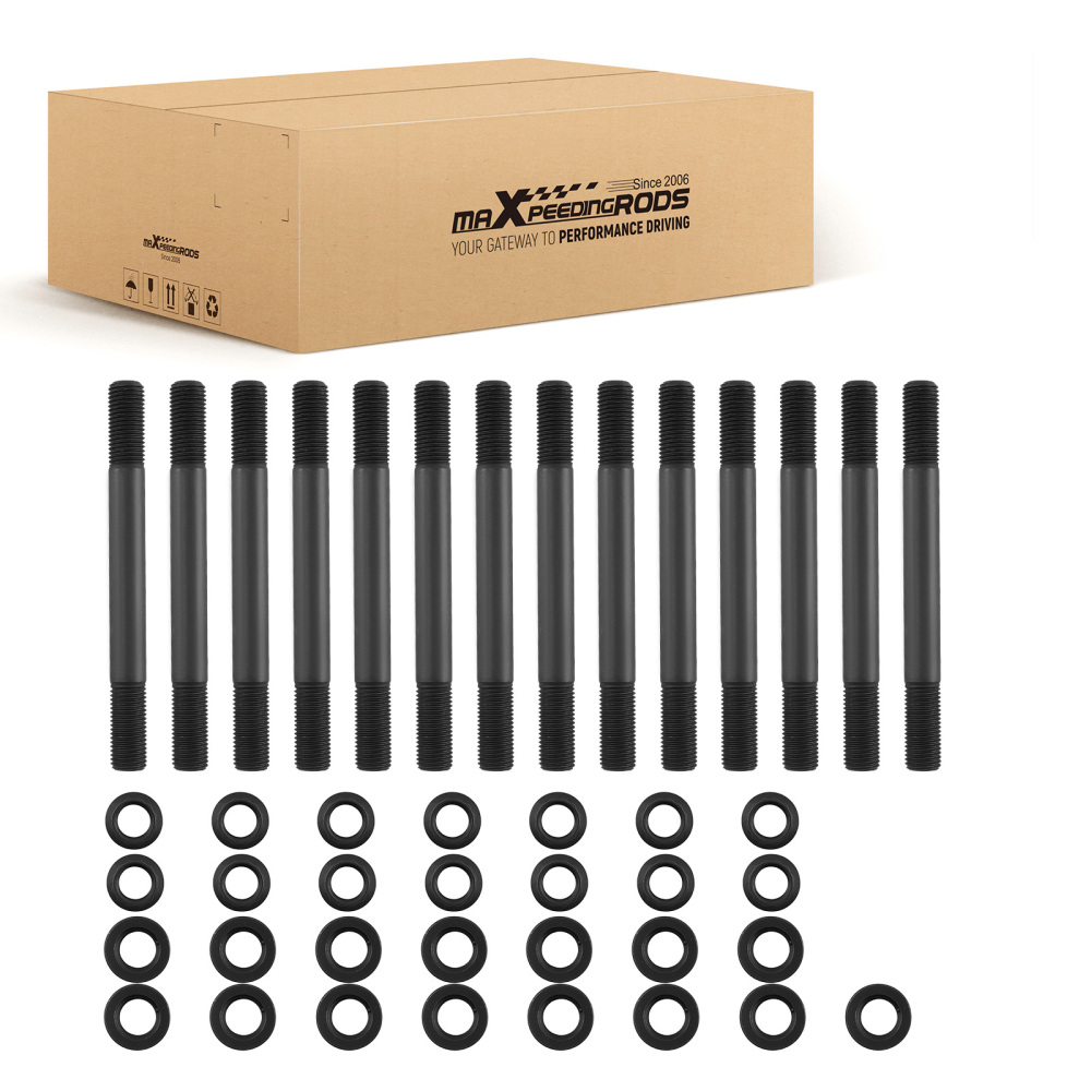 203-4205 Cylinder Head Stud Kit compatible for Toyota Supra 2JZGE 2JZGTE 3.0L 1993-1998