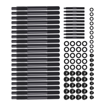 Head Studs Bolts Kit compatible for Chevy GM 4.8L 5.3L 5.7L 6.0L 6.2L 7.0L 04-20 234-4345