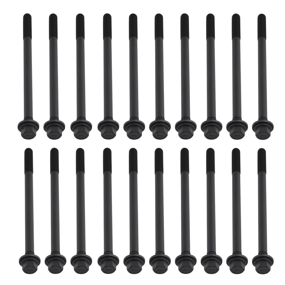 Cylinder Head Stud Bolt Kit compatible for Chrysler Aspen 4.7L V8 2007-2008 HBK040