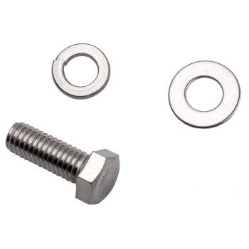 304 Stainless Steel Engine Hex Bolt Kit compatible for Chevy SBC Small Block 265 305 307
