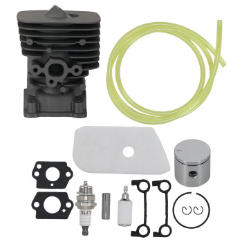 35mm Trimmer Cylinder Piston Kit compatible for Husqvarna 128C 128CD 128L 128LD # 545008082