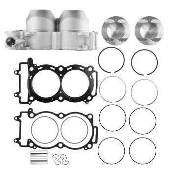 Cylinder Piston Kit compatible for Polaris RZR XP 900 RZR 4 900 2011-2014 3022278