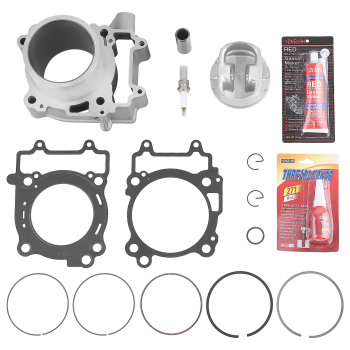 Top End Kit Cylinder Piston 93mm Gasket Kit For 2017-2022 compatible for Polaris Ranger 500