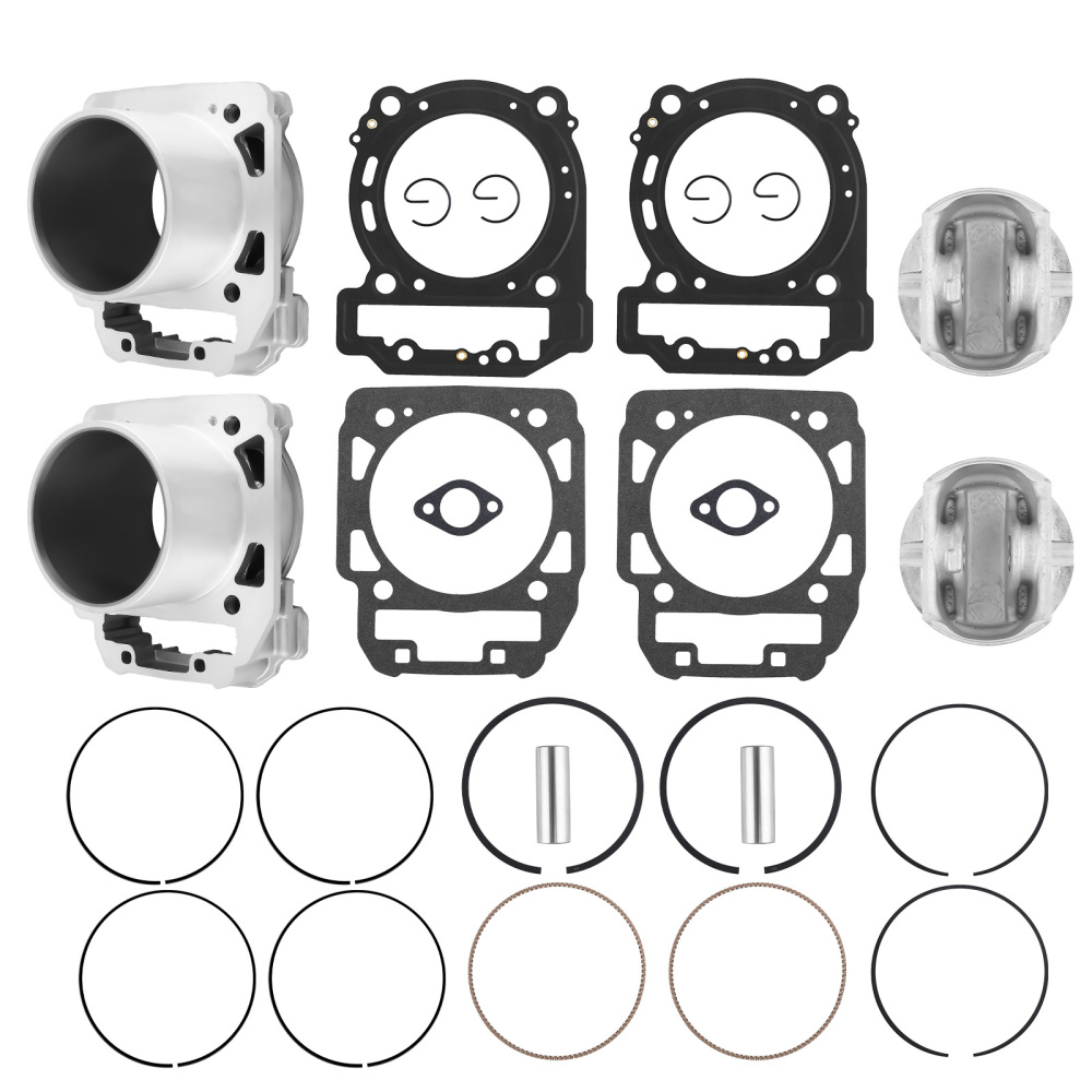 Front Rear Cylinder Piston Kit compatible for Can-Am Outlander 1000 MAX 2012-2020 4206235