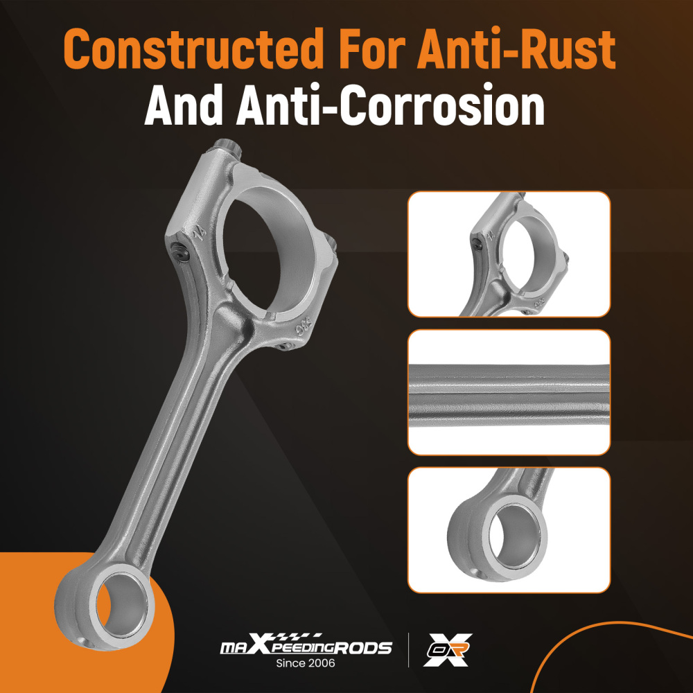 Engine Piston Kit Connecting Rod Main Bearings compatible for Hyundai Kia 2.0L 2014-2018