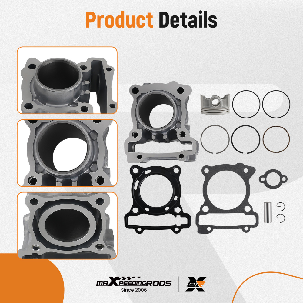 Cilindro 52mm compatibile per Yamaha NMax 125 ABS 2014-2020 Pistone 2DS-E1311-10-00