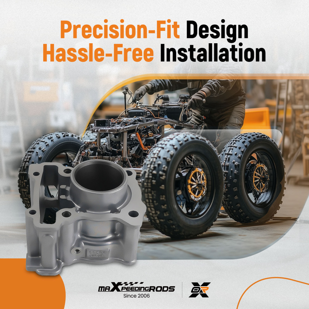 52mm Cylinder Barrel Piston Kit compatible for Yamaha X-MAX X Max 125 WR125 YZF-R 125 MT125