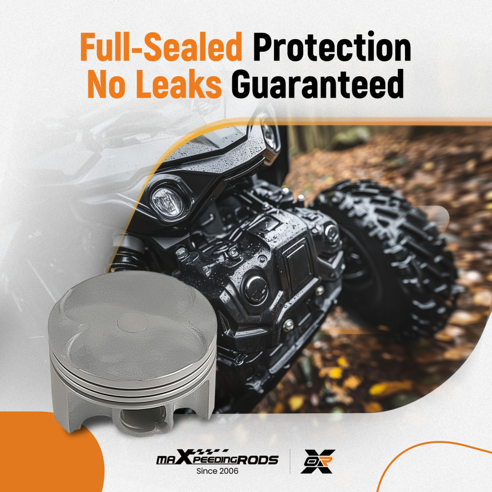 52mm Cylinder Barrel Piston Kit compatible for Yamaha X-MAX X Max 125 WR125 YZF-R 125 MT125