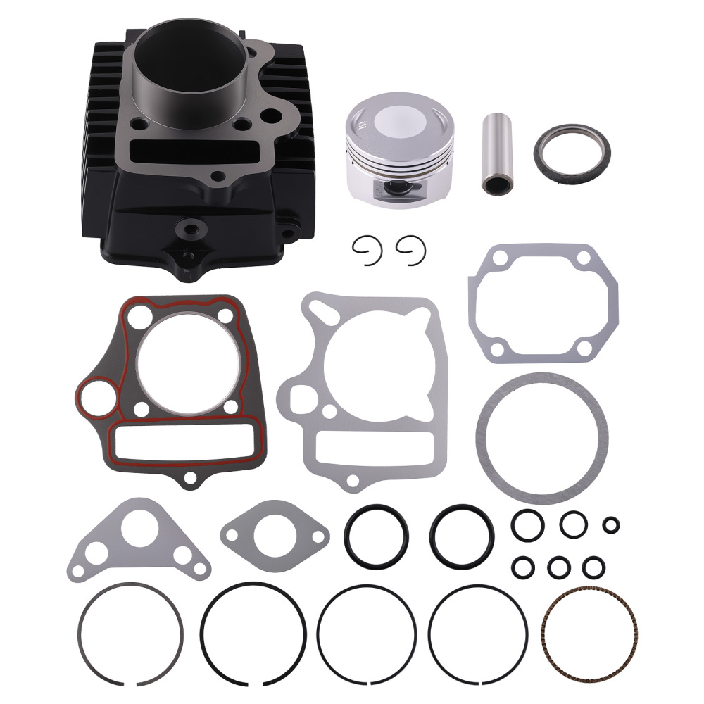 125cc Cylinder Top End Kit For 1P54FMI ROKETA COOLSTER SSR BMS ATV Dirt Bike
