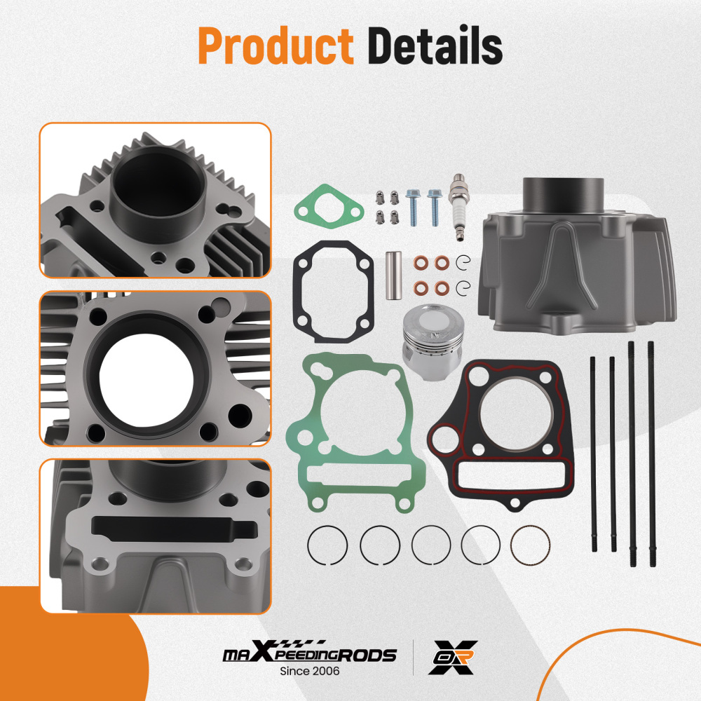 Cylinder Piston Gasket Kit compatible for Polaris Outlaw 90 /Compatible for Sportsman 90 2007-2016