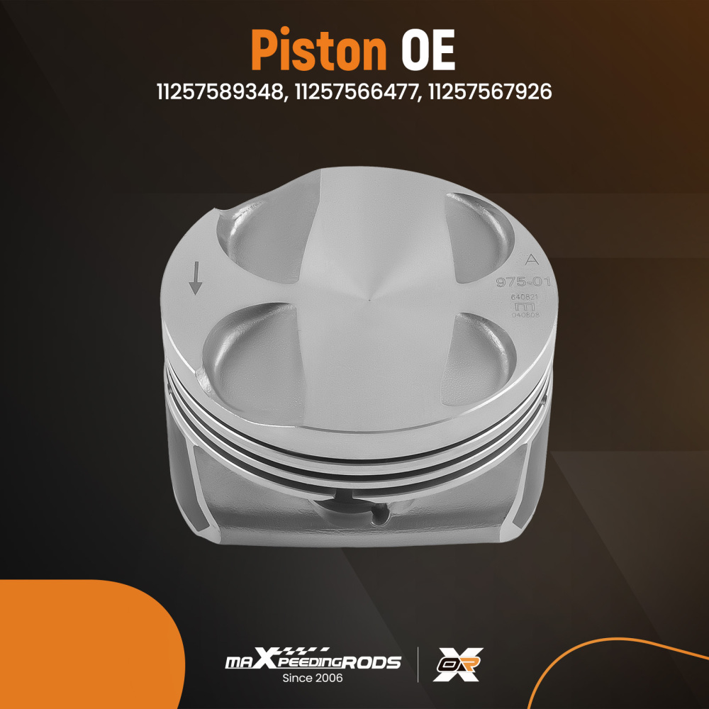 N12 N16 Engine Piston Gasket Rebuild Kit compatible for Mini Cooper R55 R56 R57 R60 R61 1.6