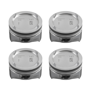 Engine Pistons Overhaul Rebuild Kit w/ Con Rods compatible for Chevy Cruze compatible for Buick 1.4T 11-16